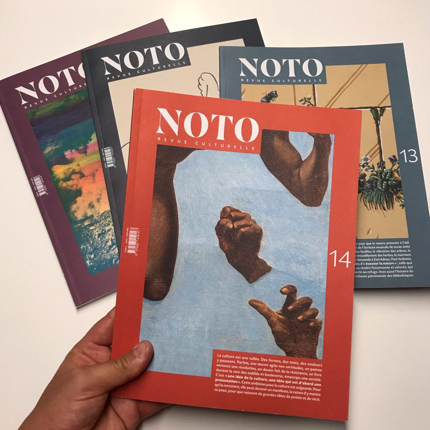 Soutien à la revue culturelle « NOTO » numéro 14
