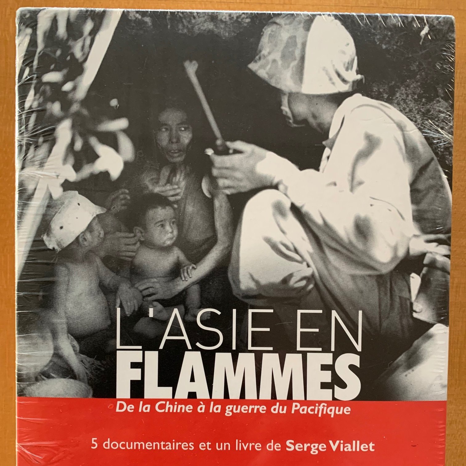 Coffret « l'Asie en Flammes », de la Chine à la Guerre du Pacifique de Serge Viallet