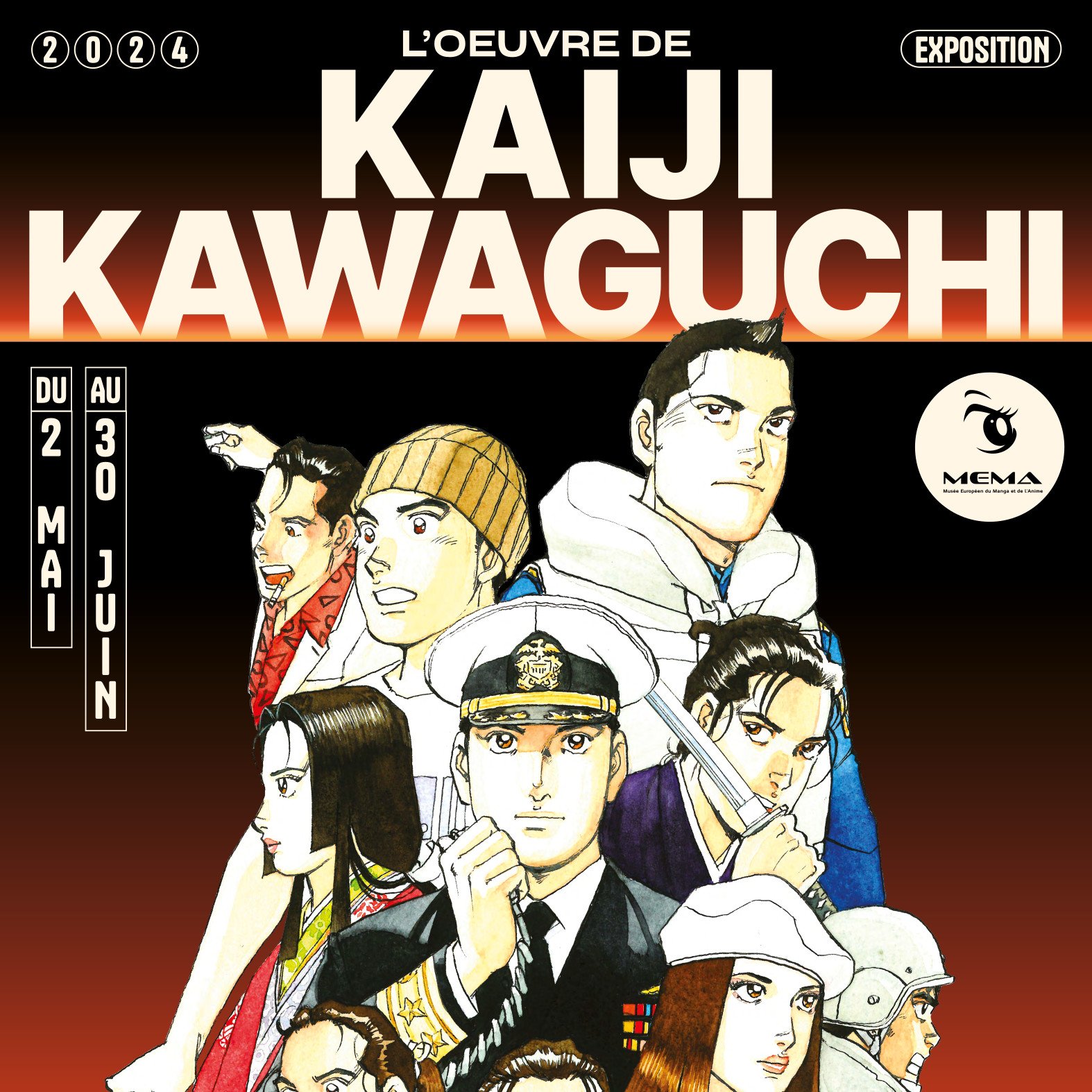 La fondation soutient l'exposition « L'oeuvre de Kaiji Kawaguchi, Un dialogue entre passé et présent »