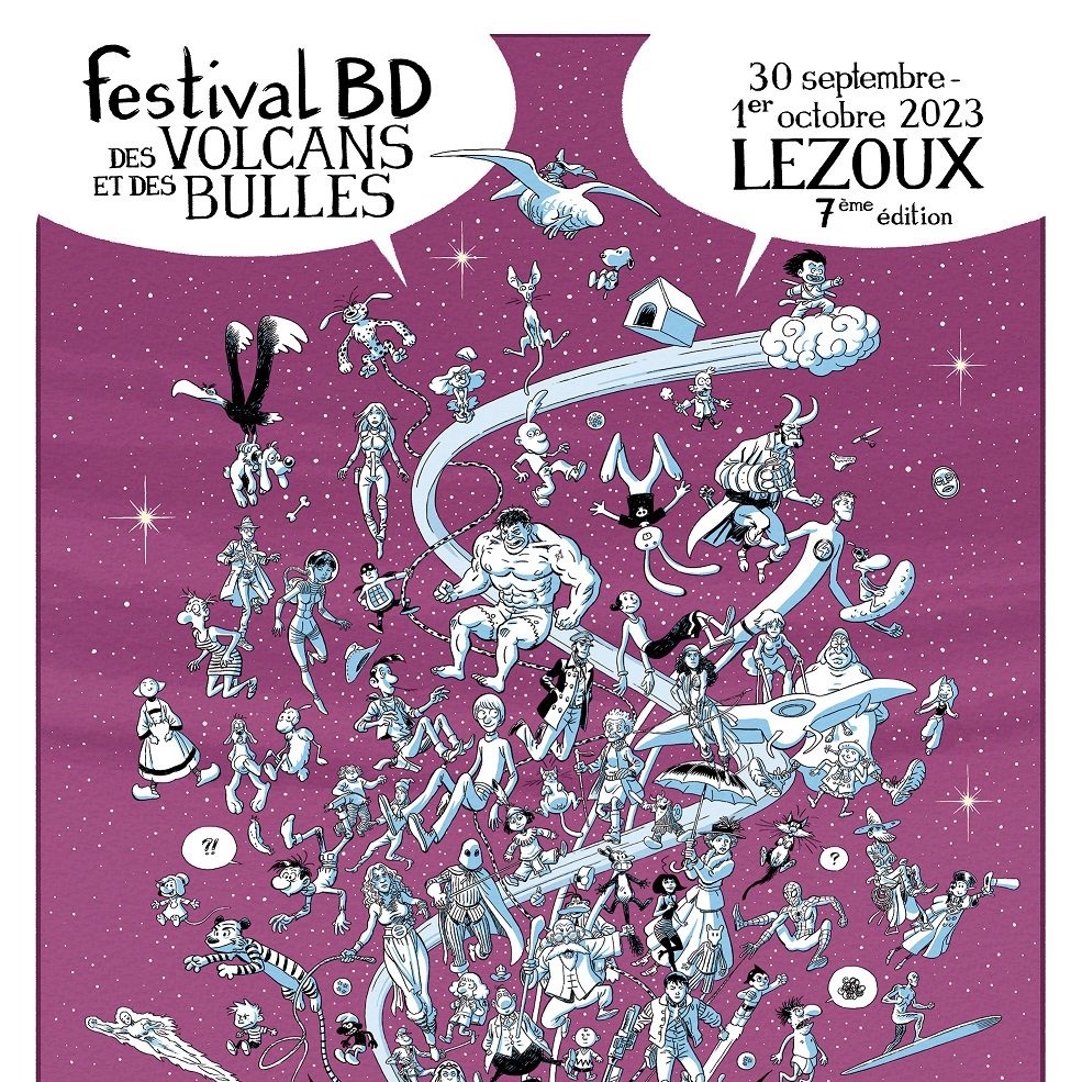 Soutien à l'invitation de la mangaka Kan Takahama au Festival « Des volcans et des bulles »