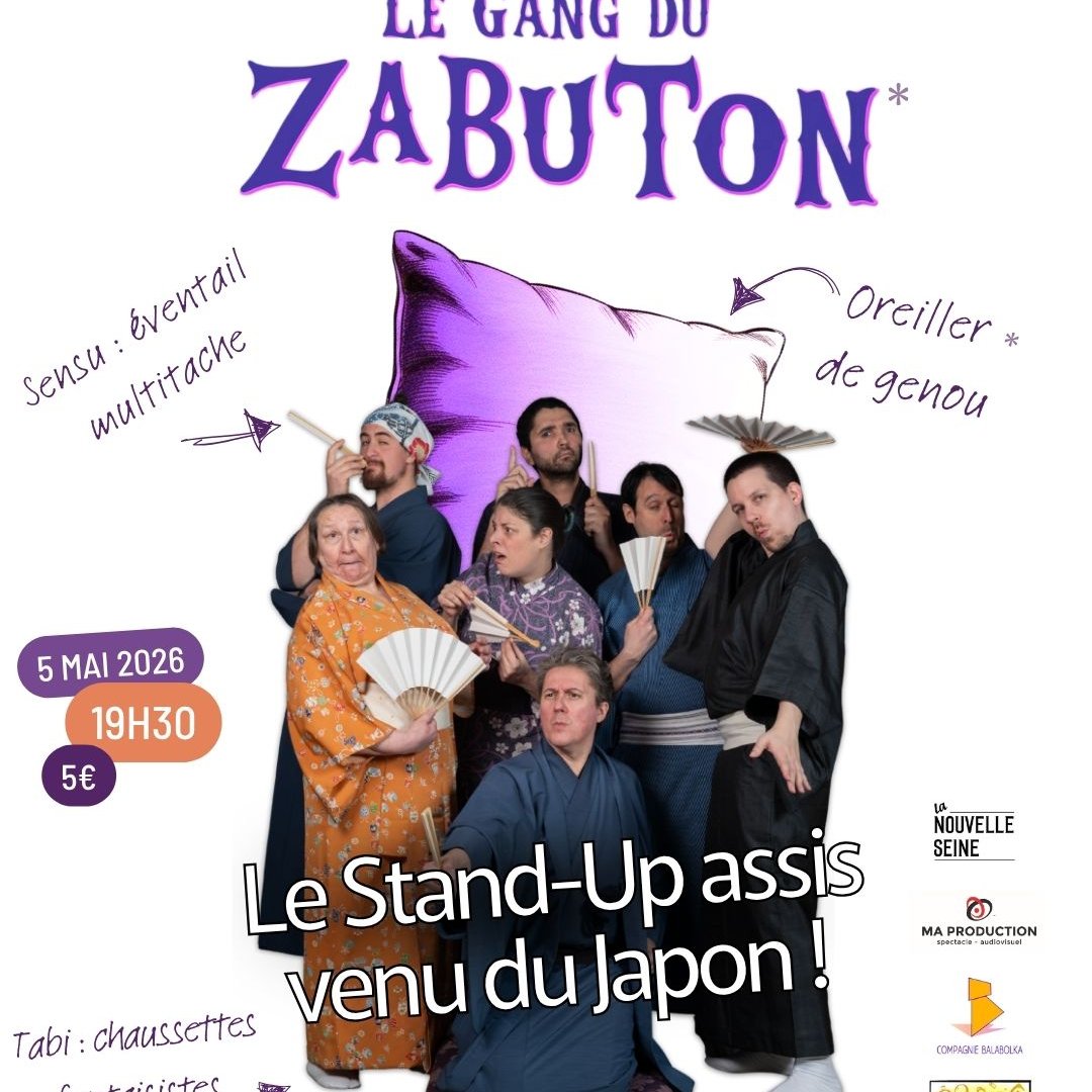 Le Gang du Zabuton embarque sur La Nouvelle Seine !